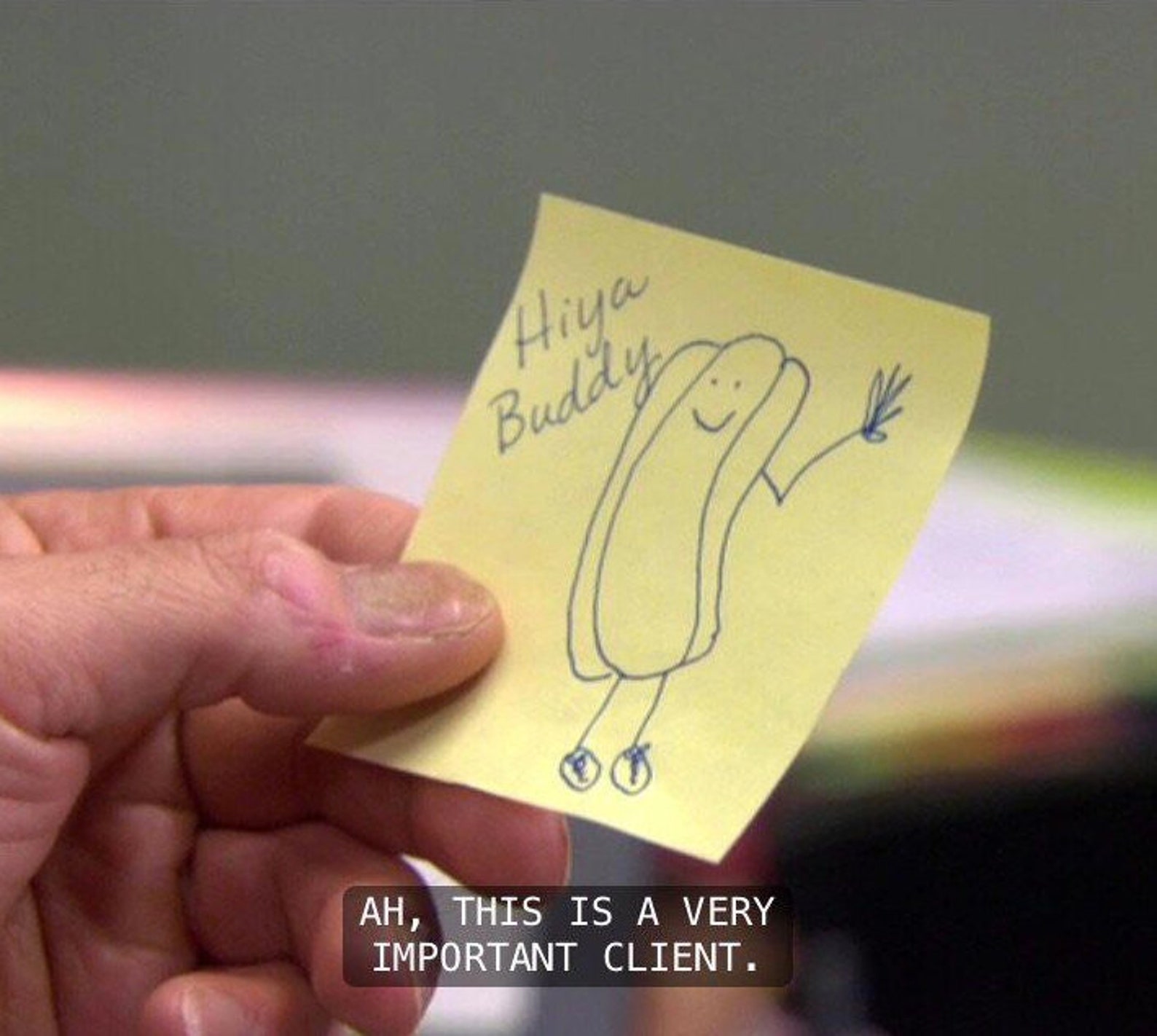 Hiya Buddy Printable Poster The Office Michael Scott | Etsy