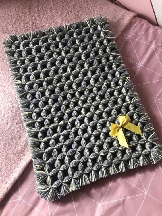 lemon baby blanket