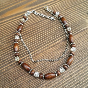 Boho anklet,silver ankle bracelet,Beaded anklet,Beach anklet,Hippie anklet,Gift for her,Beach Jewelry,Indian anklet,Friendship anklet,Gift