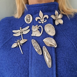 Brooch pin Mom gift ideas Everday brooch pin Booches for women  brooch Scarf pin gift for her Brooch to match bag, scarf, outfit, hat Gift