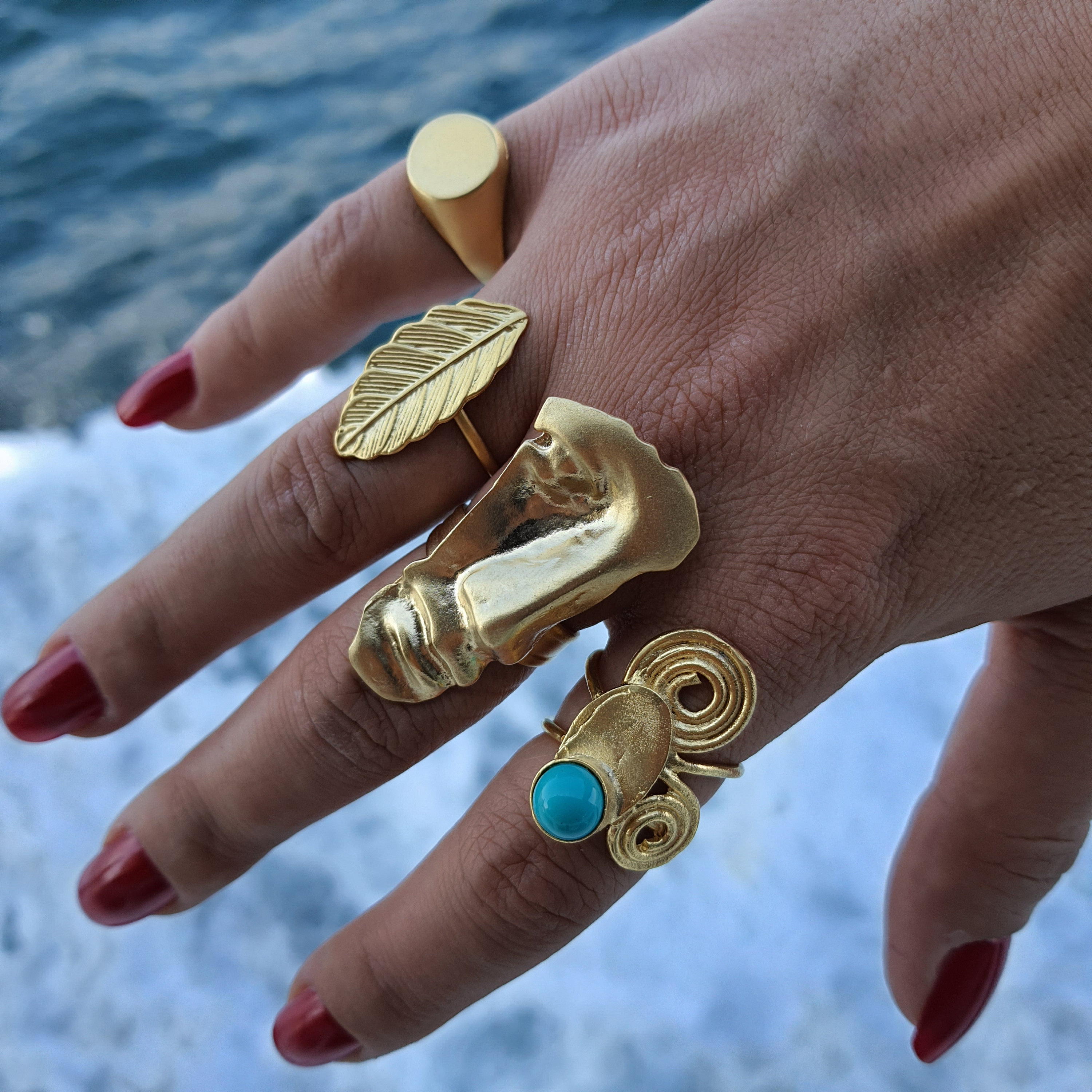 Gold Snake Animal Ring Serpent Ring Snake Ring Animal Boho Ring