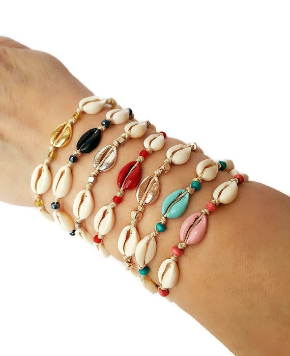 Amazon.com: Vumiko Hot European Style Natural White Seashell Bracelet  Necklace Hand-woven Women Jewelry Creative Conch Shells Accories Wholesale:  Clothing, Shoes & Jewelry