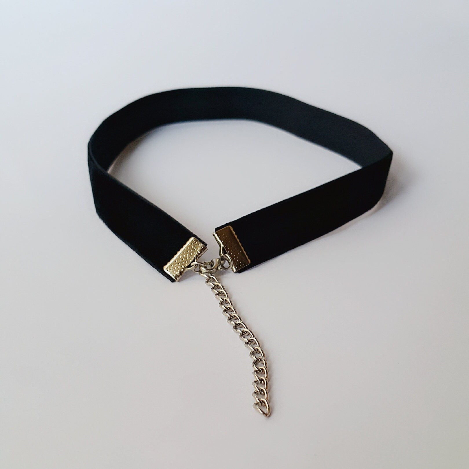 Black Velvet Ribbon & Pearl Choker Necklace – Divine Finds®
