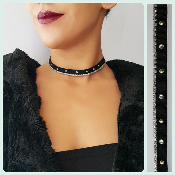 Choker Necklace Diamond Crystal Choker 