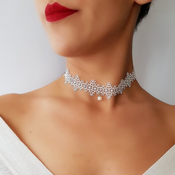 Happyyami Collana Boho Con Perle Bianche Fatta A Mano - Gioiello Elegante Per Donna E Ragazza - 4