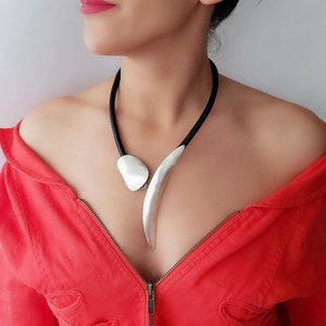 Chunky Silver statement necklace, boho jewelry, Unique boho necklace, Boho jewelry, Hippy necklace, Tribal jewelry, Silver stement necklace