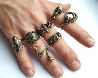 Quality Antque Brass Boho Rings Fashion Men Ring Mens Quality Antque Brass Boho Rings Fashion Men Ring Mens
