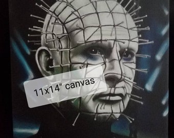 Pinhead fine art prints  Horror art Doug Bradley Cenobite from Hellraiser