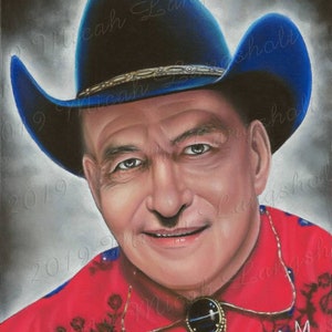 Joe Bob Briggs fine art paper print, canvas print or magnet.