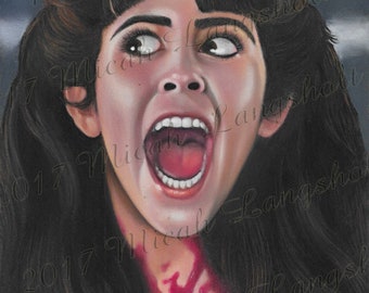 Angela from Sleepaway Camp starring Felissa Rose fine art print or magnet