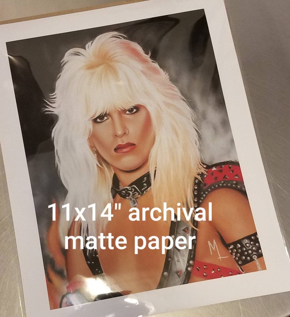 Vince Neil From Motley Crue Shout at the Devil Era Prints - Etsy