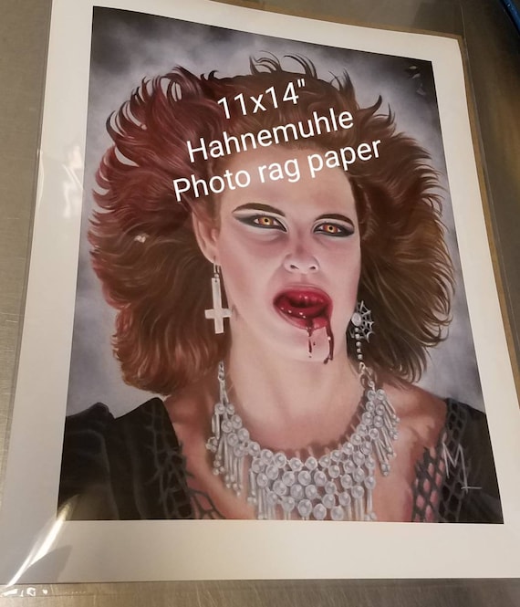 Horror Art Print of Angela From Night of the Demons 1988 - Etsy