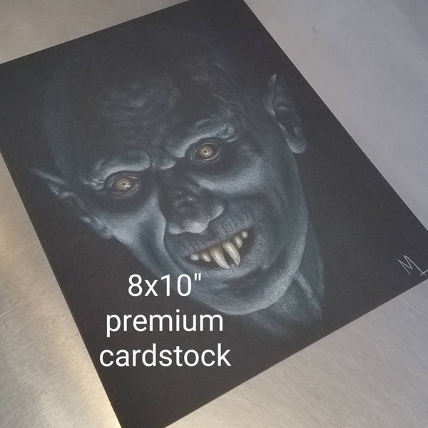 Mr. Barlow Salems Lot prints in canvas and paper Horror art Vampire