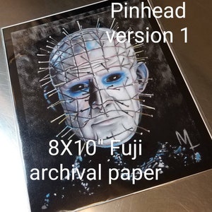 Pinhead fine art print Hellraiser Cenobite