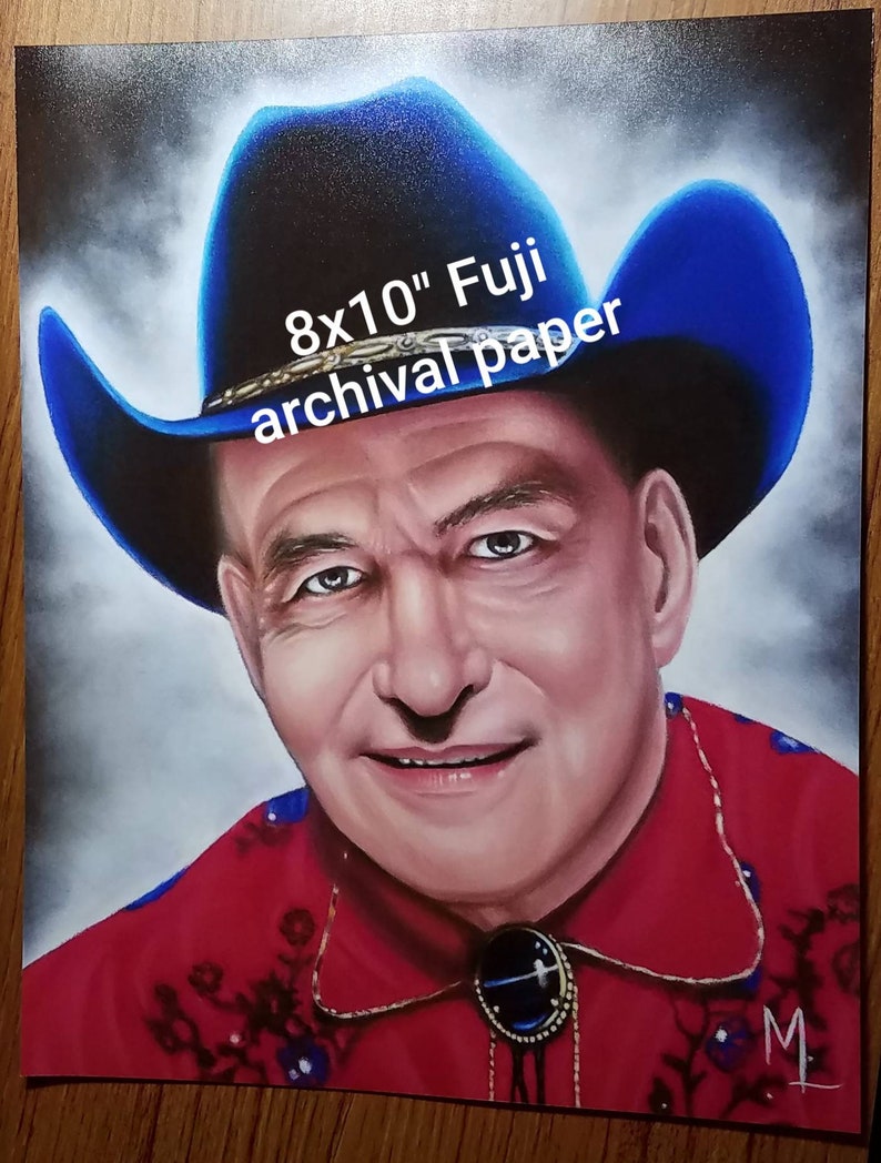 Joe Bob Briggs fine art paper print canvas print or Etsy