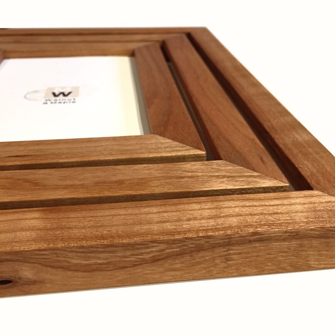 Cherry Frame Set 1.25 Profile Width 3 Piece Modern Etsy