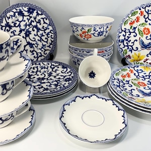 Set of 4 Ralph Lauren Mandarin Blue 8.5
