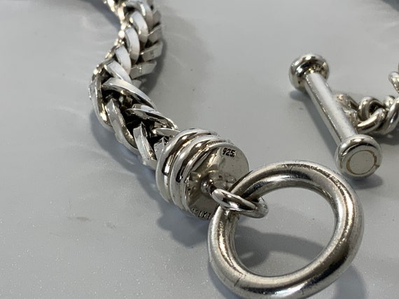 New MASSIVE -142 grams SOLID-BEAUTIFUL 925. Sterl… - image 4