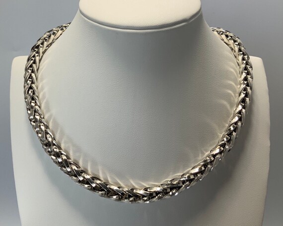 New MASSIVE -142 grams SOLID-BEAUTIFUL 925. Sterl… - image 1