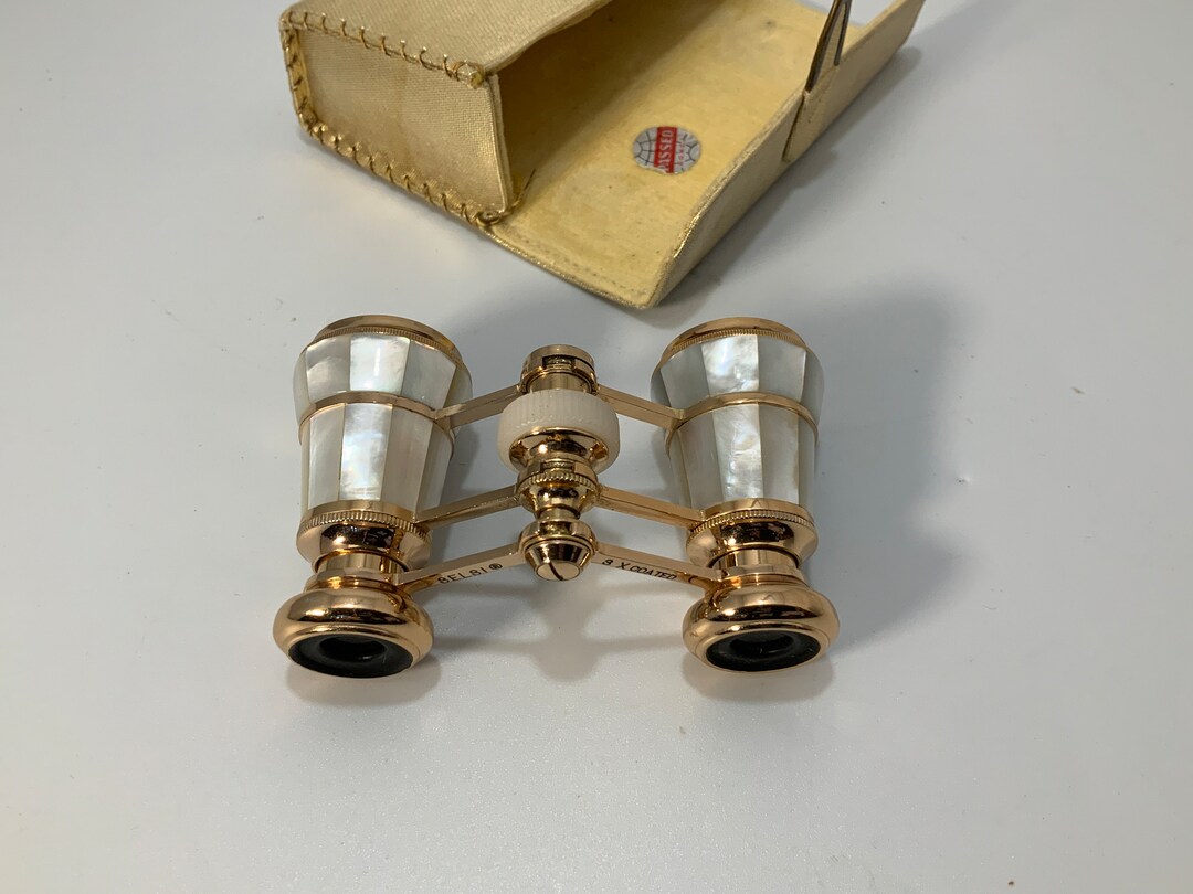 Mignon Opera Glasses/ Ladys Binoculars W/mother Pearltrue Etsy
