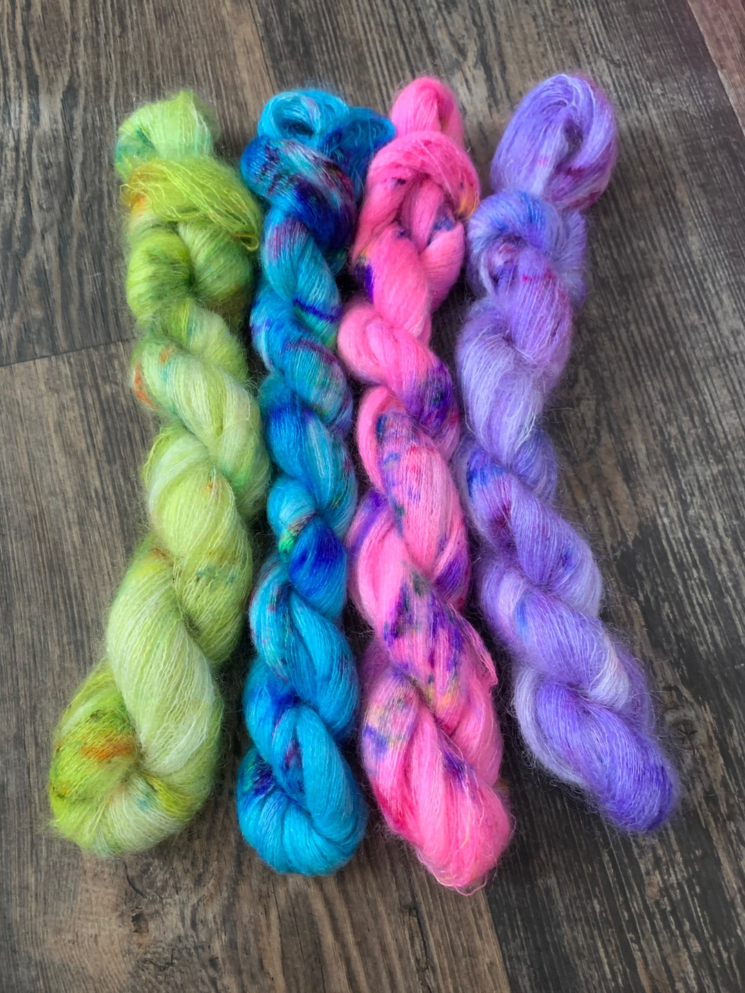 Mohair Yarn Bad Bunny Etsy