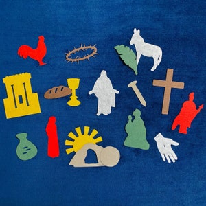 Easter Felt Story Kit: Holy Week Sacrament Activity
