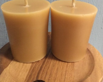 Beeswax Votives. Large & Small sets!