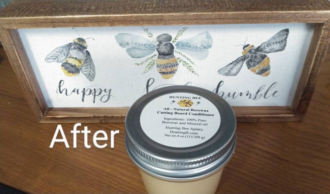 Beeswax Cutting Board Conditioner & Wood Polish Etsy