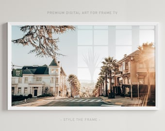 San Francisco Frame TV Art: Urbanes Stadtbild (Digitaler Download