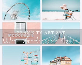 Summer Pastel Art Set for Samsung Frame TV (Digital Download)