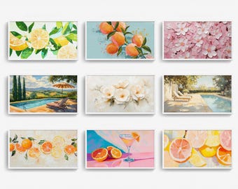 Sommer Bilderrahmen TV-Kunst: Bunte Gemälde (Digitaler Download)