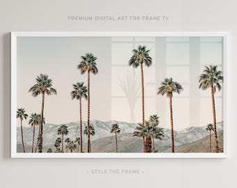 Samsung TV Rahmen: Palm Springs Wüstenlandschaft (Digitaler Download).