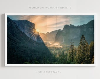 Yosemite National Park Frame TV Art: California Landscape (Digital Download)