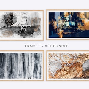 Samsung Frame TV Art Bundle, Abstract Modern Art Download, Minimalistic Samsung Art TV Digital Download, Samsung Frame Art