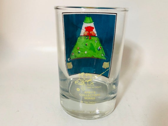 Pool Shark Arbys Collectors Series Billiards Glass Tumbler by Gary Patterson 1982 Pool Shark Arbys Collectors Series Billiards Glass Tumbler by Gary Patterson 1982