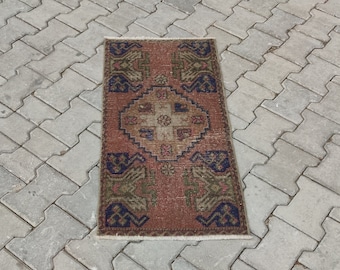 small oushak rug decorative small turkish carpet rugs handmade small rug small turkish rug small rug 2/'4x3/'5 feet Vintage oushak rug