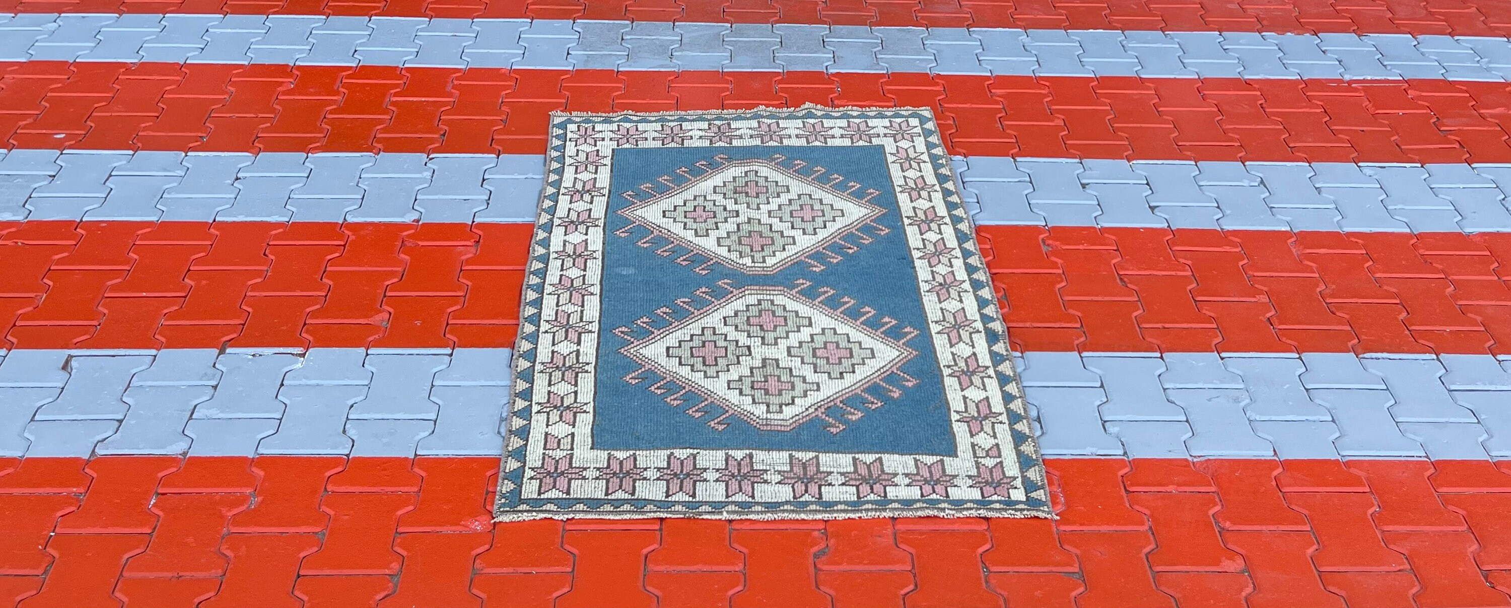 3x5 Tapis Oushak, Vintage
