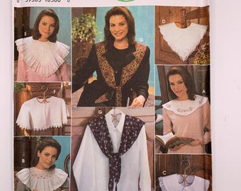 Simplicity Crafts #9844 Misses Collars Sewing Pattern With