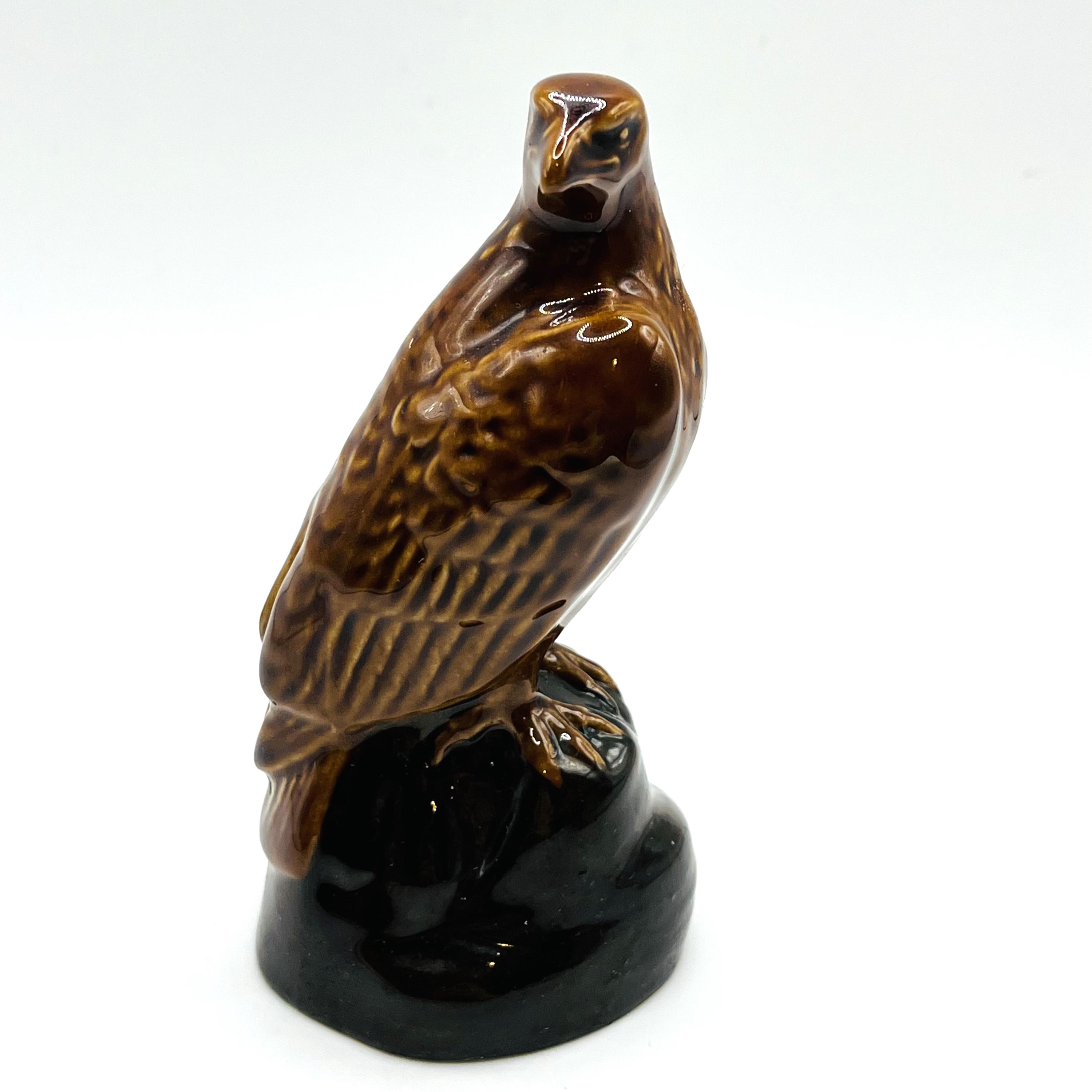 Decanter Whisky A Forma Di Aquila - In Vetro, Per Liquori E Brandy - Foto 6