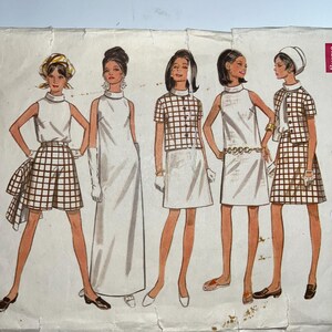 Butterick 4799 Vintage Coordinates Pattern CUT to size 12 (34" bust)
