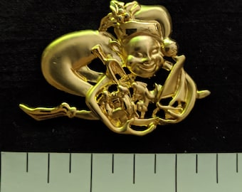 Pin de bufón vintage