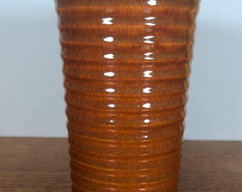 Jarrón cilíndrico de cerámica Bauer