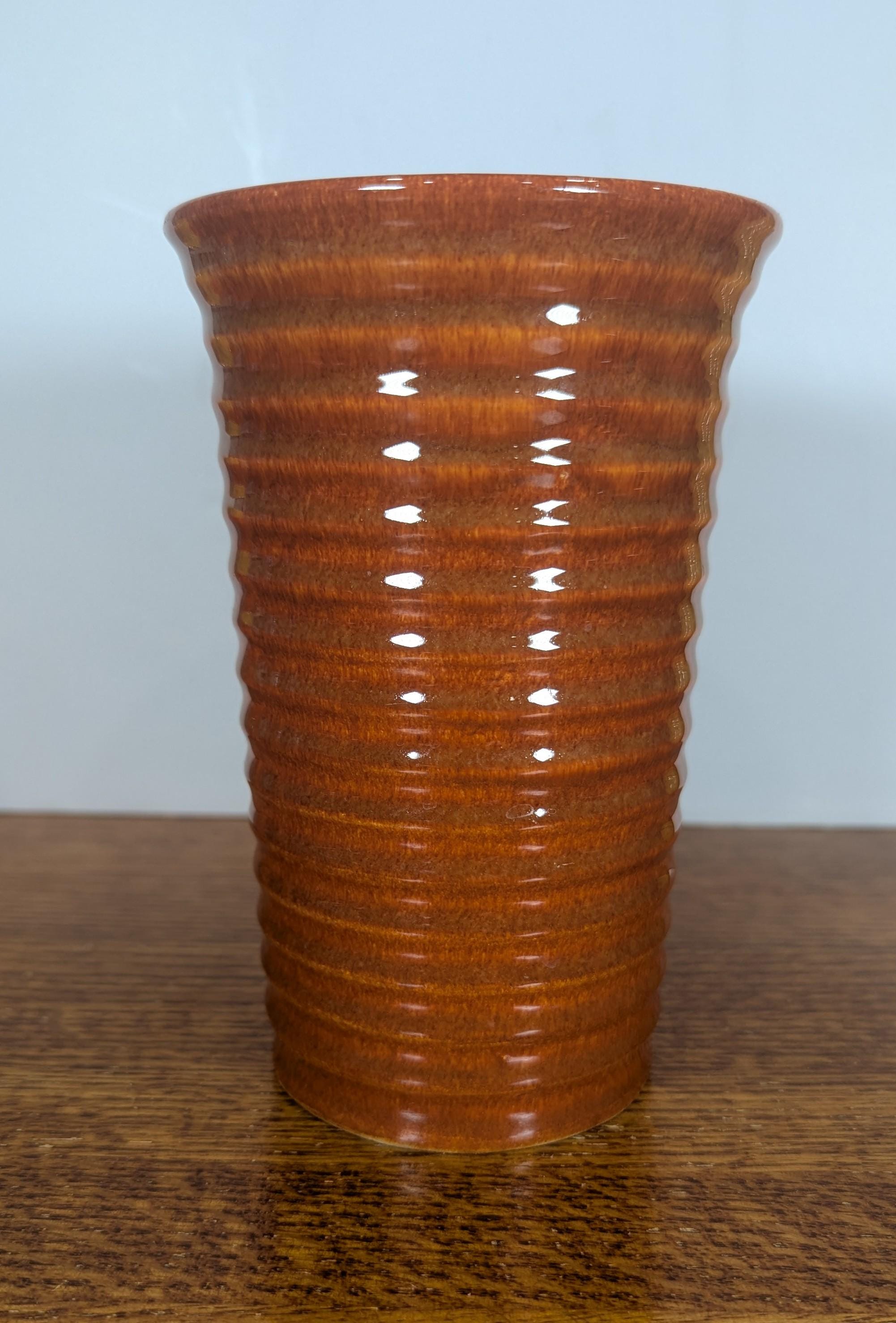Vintage Bauer Vase - Etsy