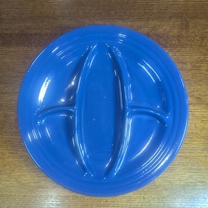 Hard to Find Bauer Pottery Relish Plate