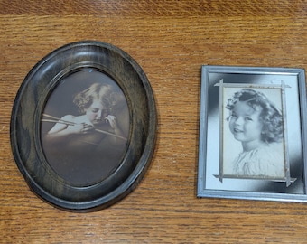 Fotos antiguas de Shirley Temple y Cupido dormido