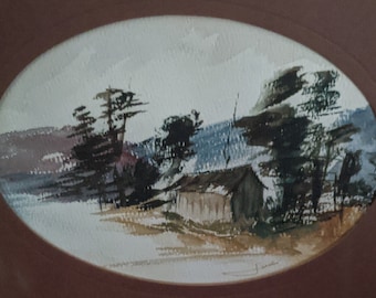 Pintura en miniatura de California