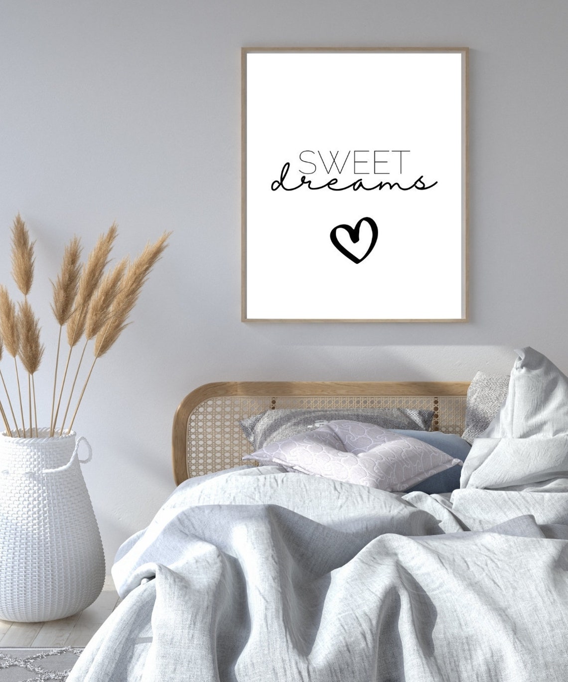 Bedroom wall print wall art prints bedroom digital Etsy