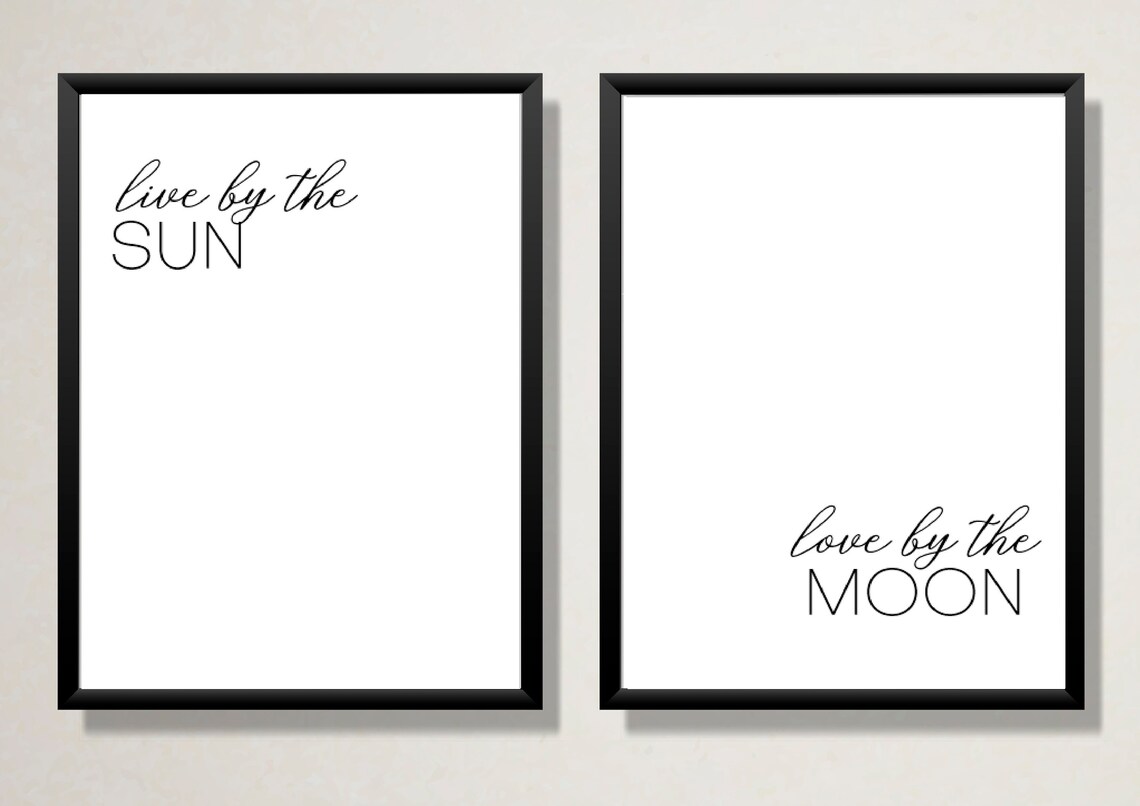 Bedroom wall print bedroom wall decor Typography poster | Etsy
