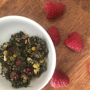All Natural Wildcrafted Cramp and PMS Relief tea