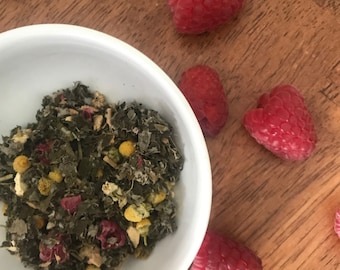 All Natural Wildcrafted Cramp and PMS Relief tea